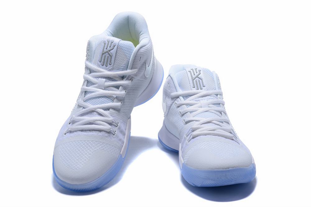 Nike Kyrie 3 White Silver
